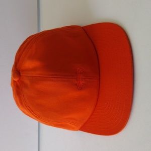 VANS  "Off The Wall" Adult Strap Back Hat  Orange.